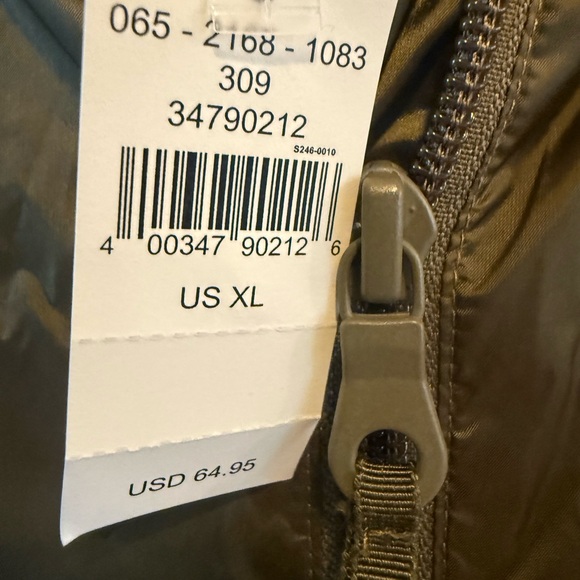 Aerie‎ OFFLINE Olive Green Packable Pullover Windbreaker Anorak Jacket XL NWT - Picture 5 of 8